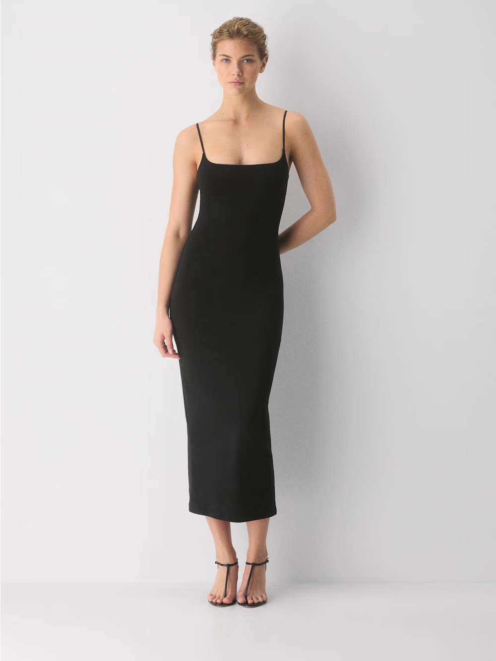Casual Contour Summon Maxi Cami Dress
Cotton-soft cami maxi dress XS